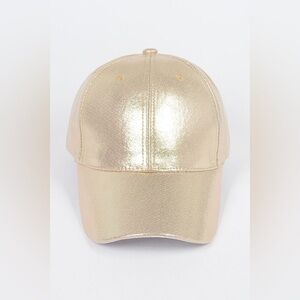 Gold One Size Fashion Cap